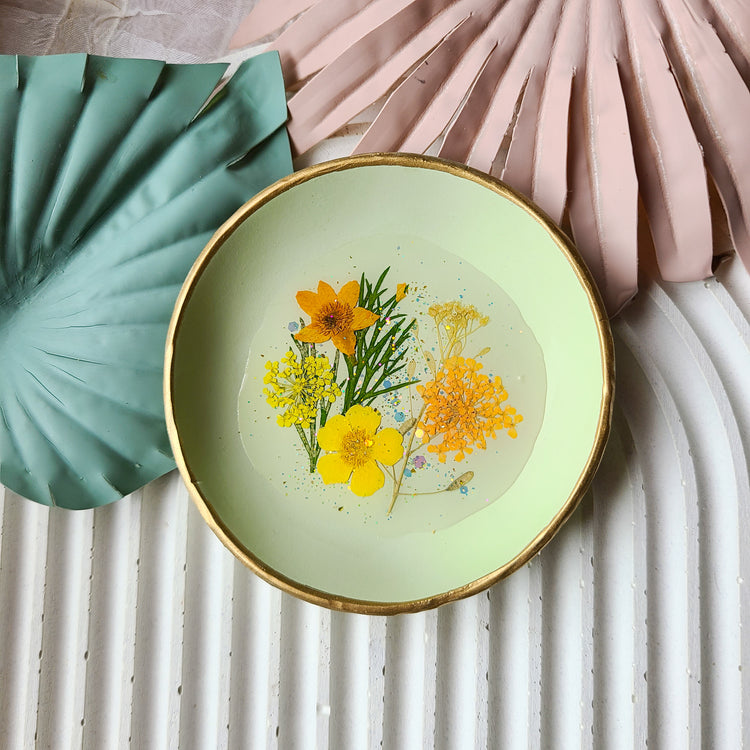 Dried Florals Trinket Dish