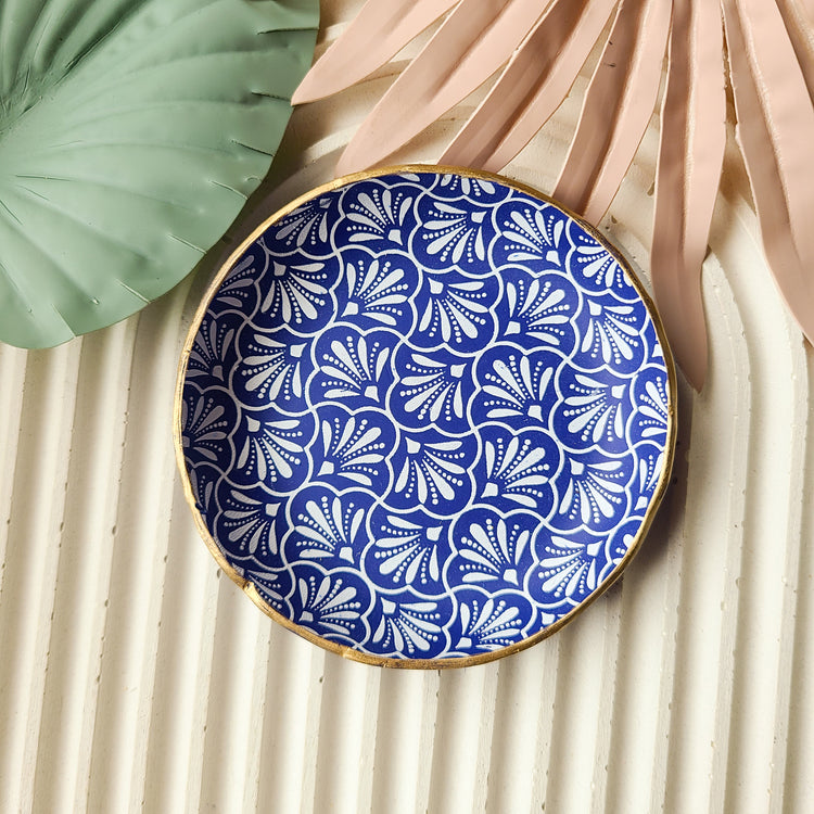 Scalloped Fan Trinket Dish
