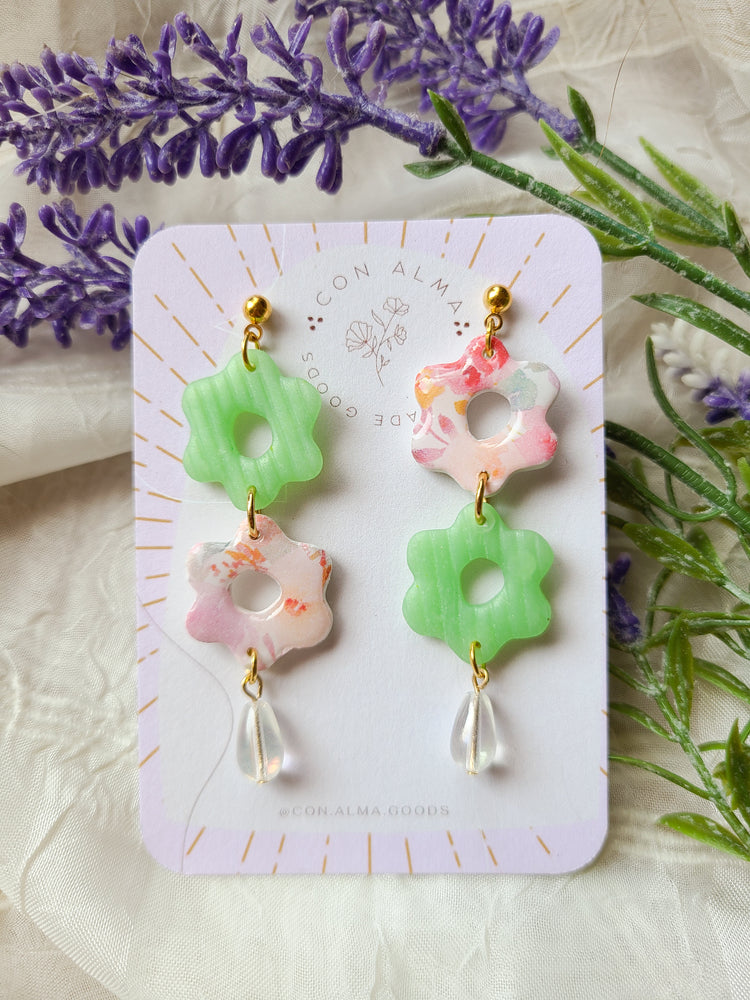 Double Flower Dangles