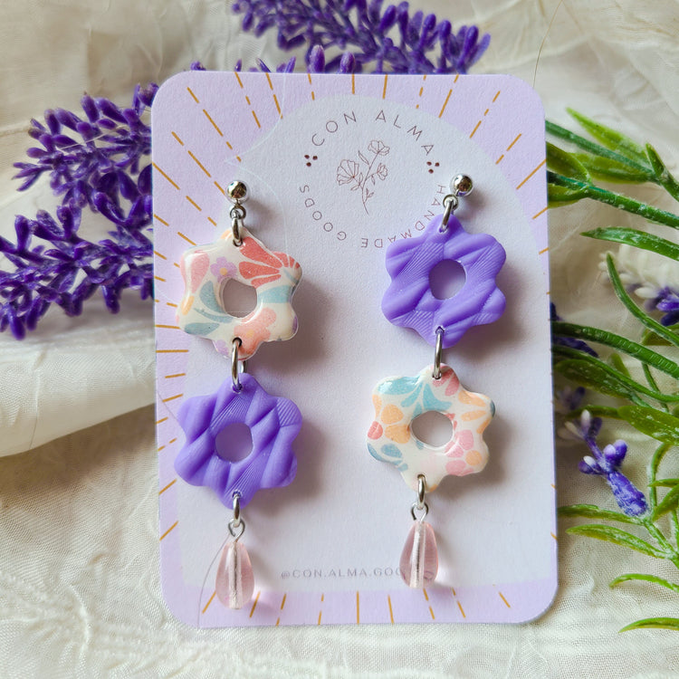 Double Flower Dangles