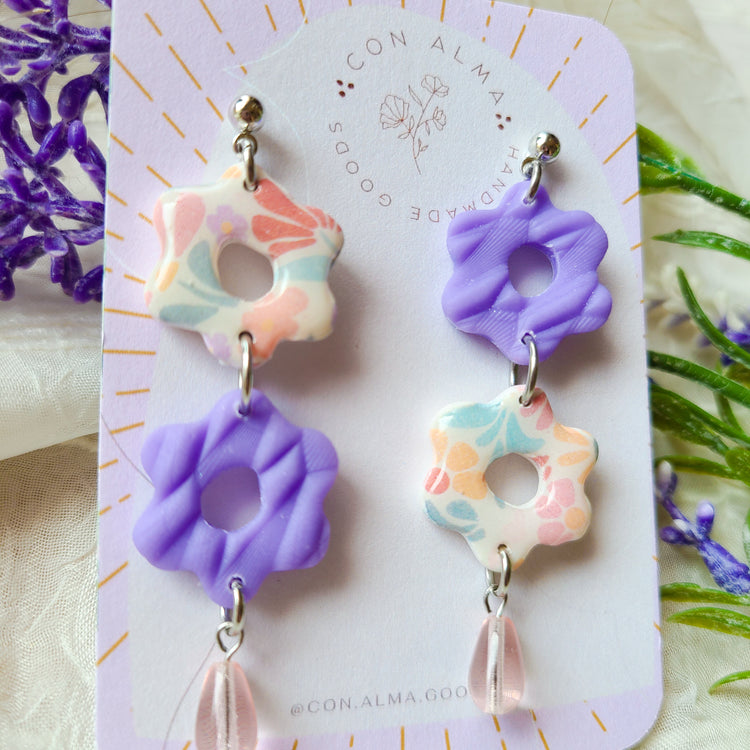 Double Flower Dangles