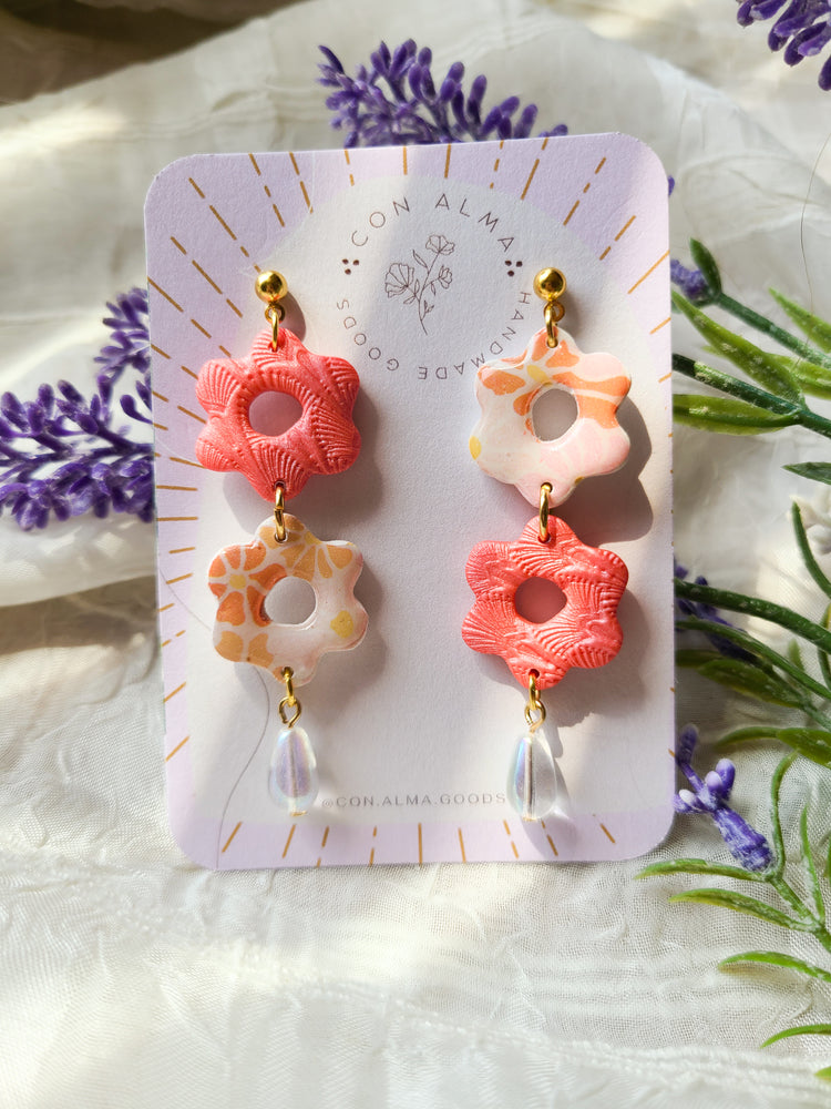 Double Flower Dangles
