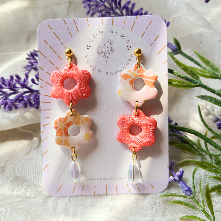 Double Flower Dangles