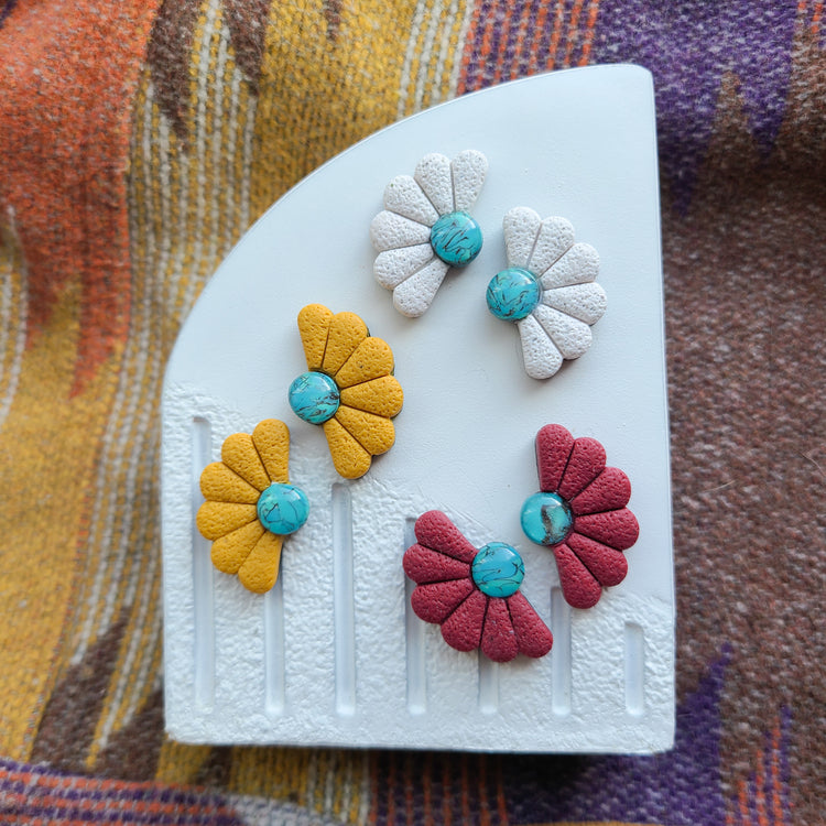 Desert Flower studs