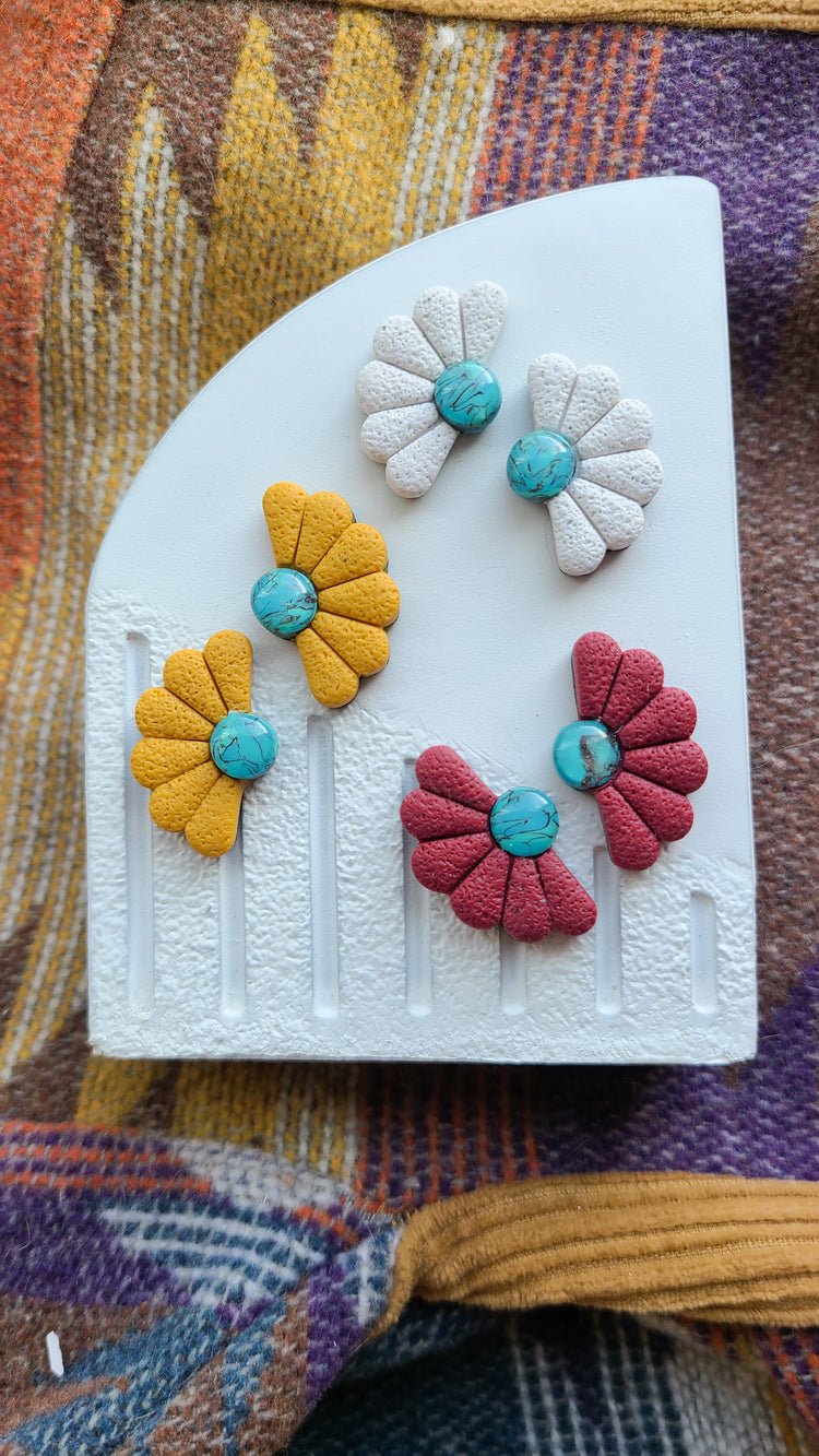 Desert Flower studs