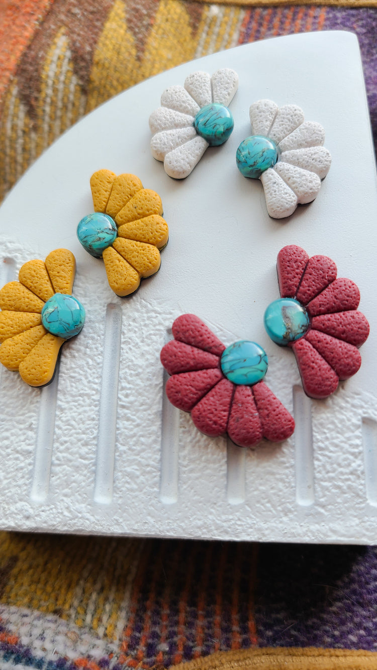 Desert Flower studs