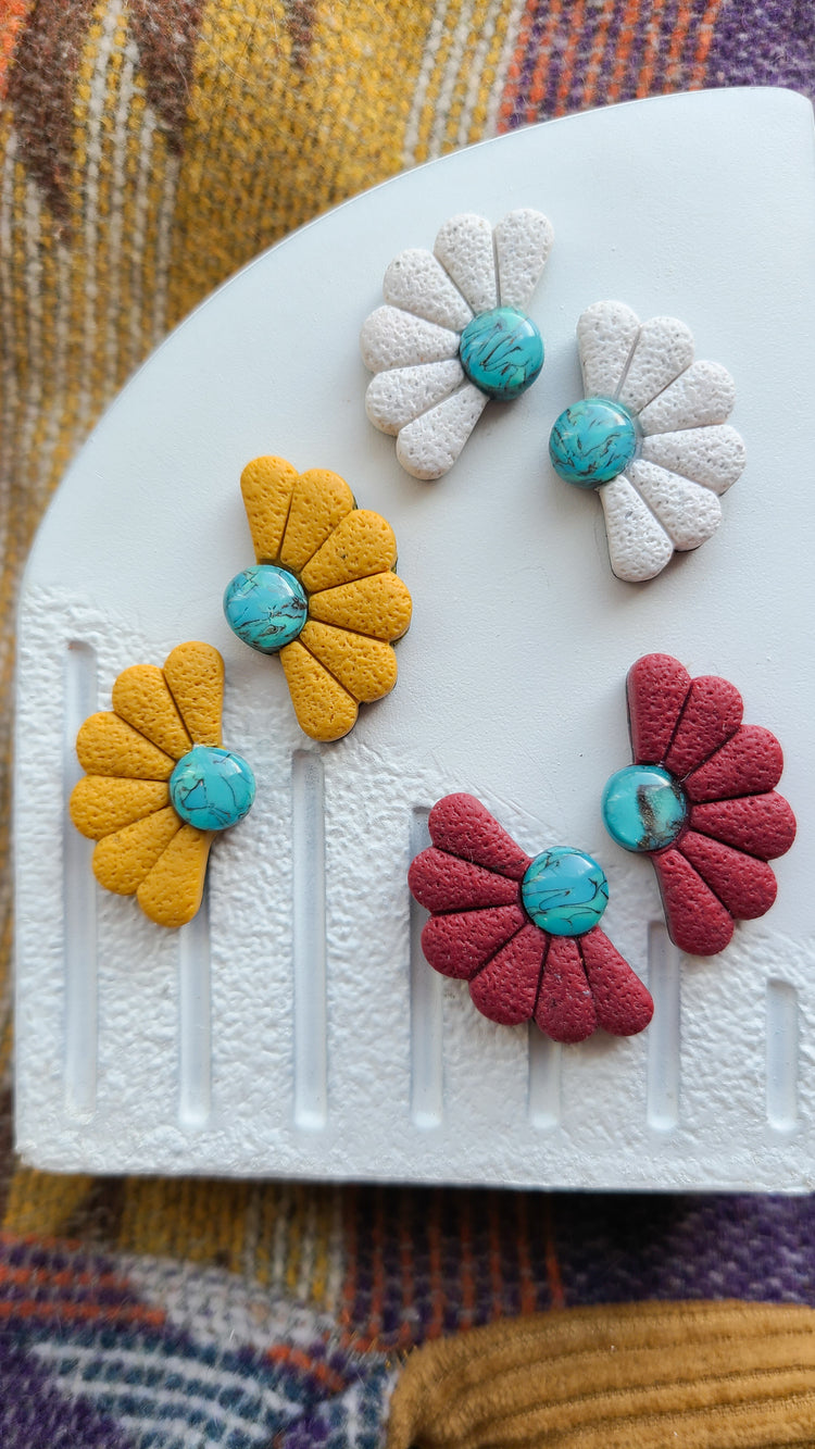 Desert Flower studs