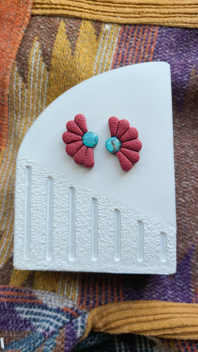 Desert Flower studs