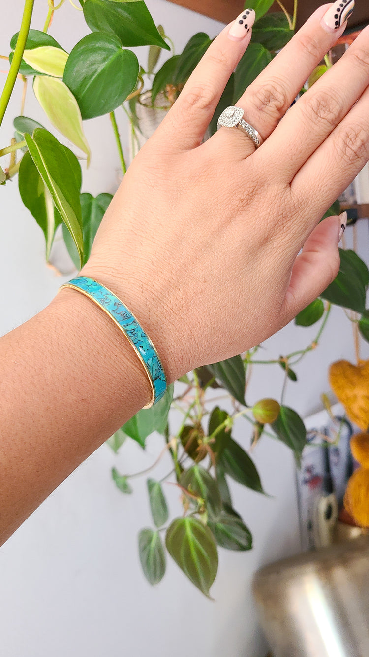 Turquoise Bangle Bracelets