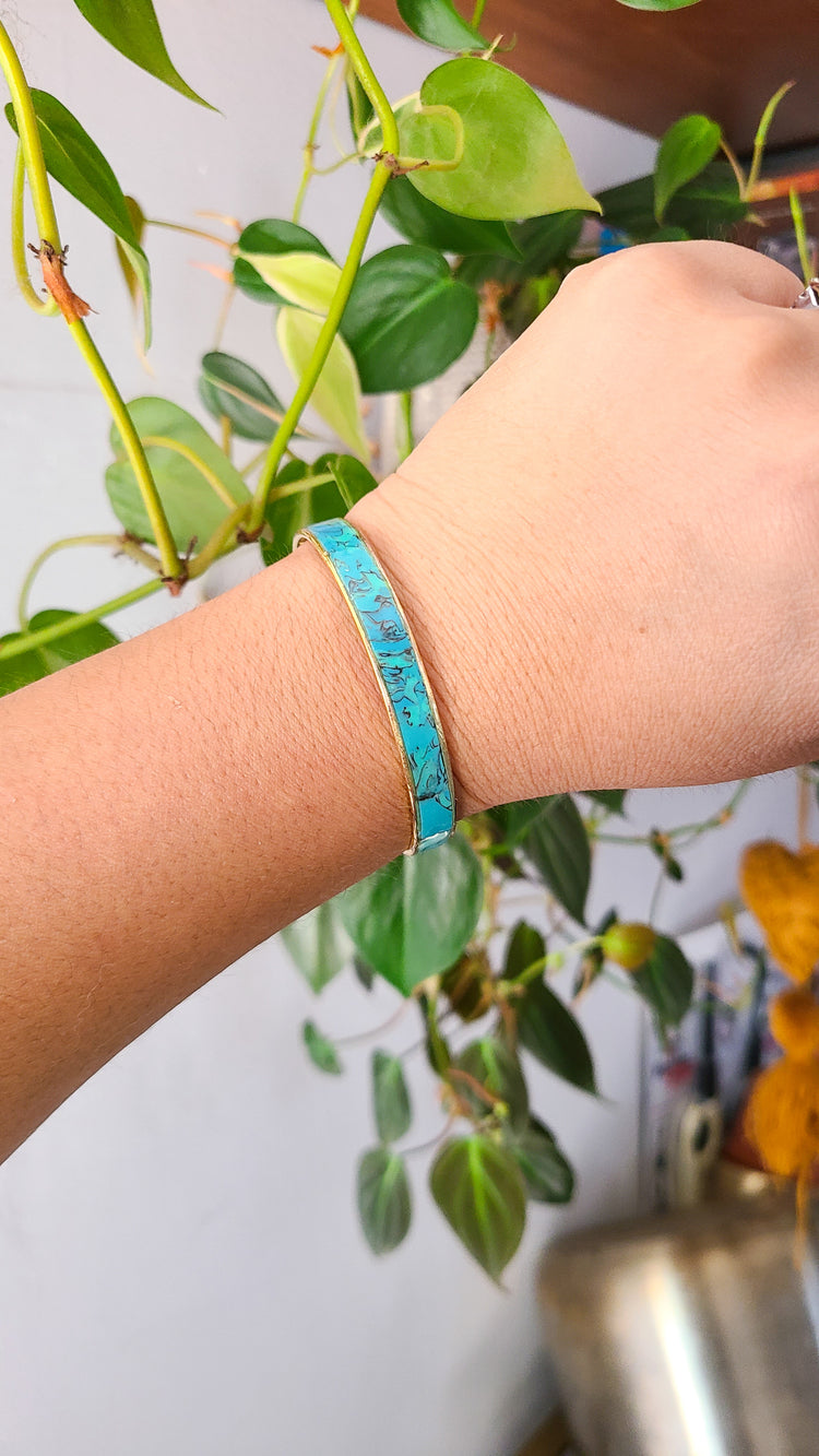 Turquoise Bangle Bracelets