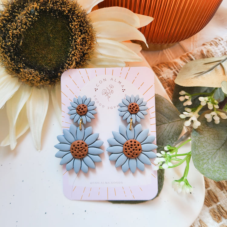 Double Sunflower Dangles