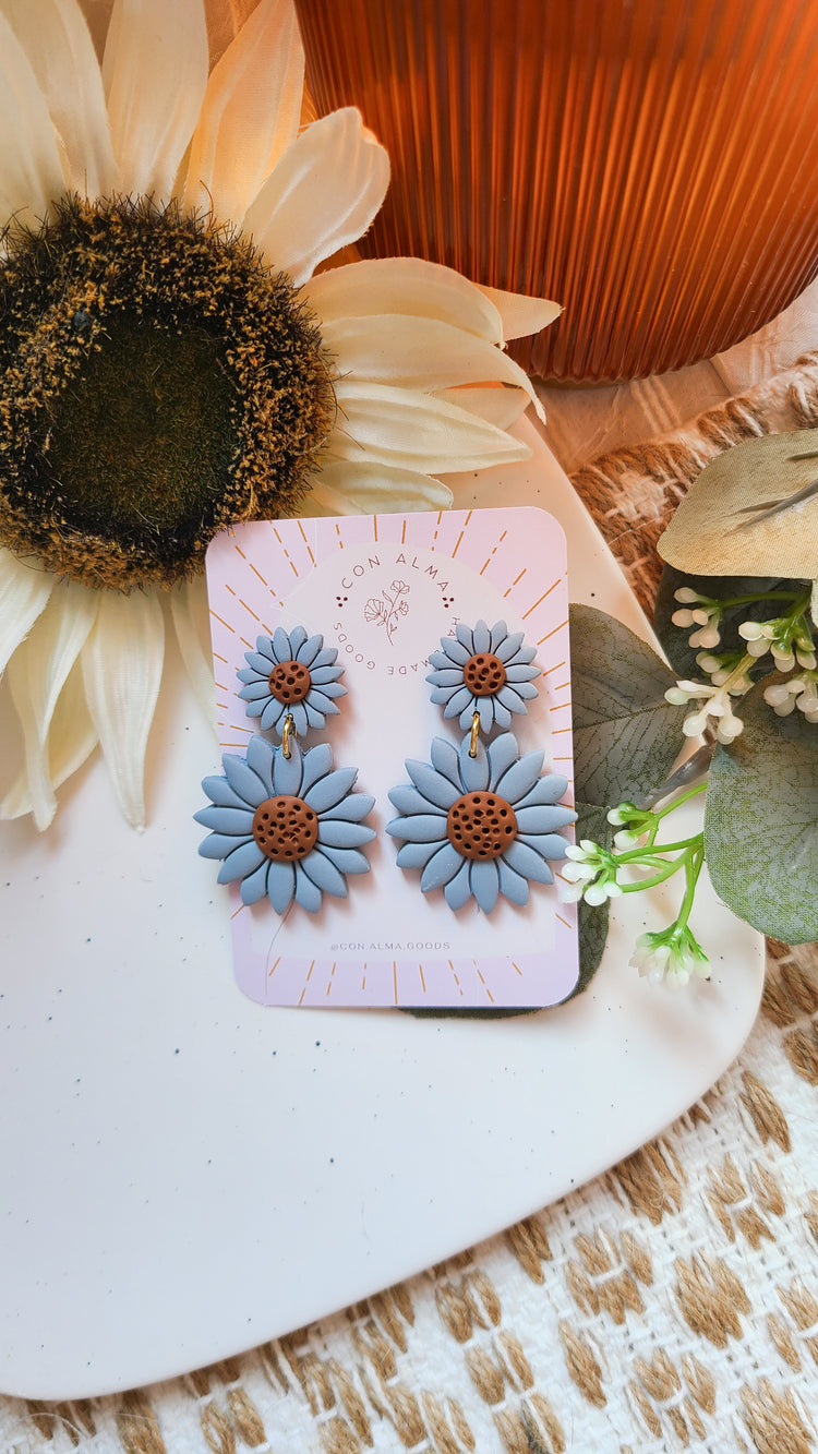 Double Sunflower Dangles