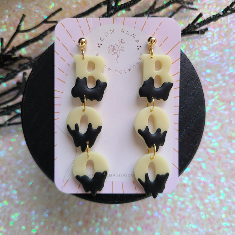 Glow in the Dark BOO dangles