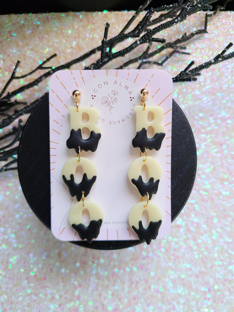 Glow in the Dark BOO dangles