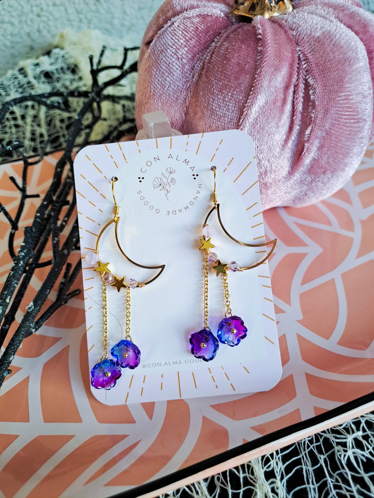 Purple Celestial Moons