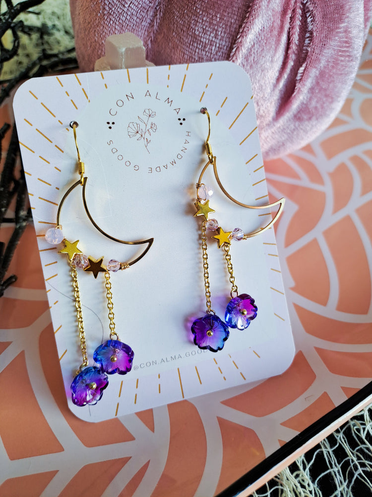 Purple Celestial Moons