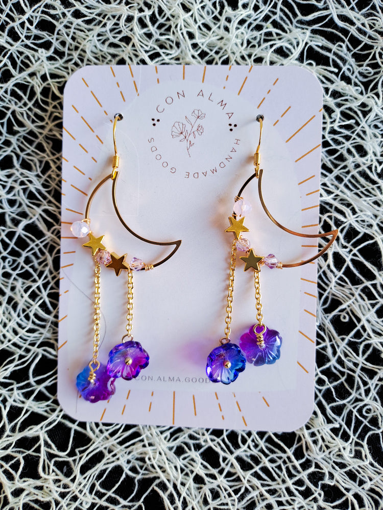 Purple Celestial Moons