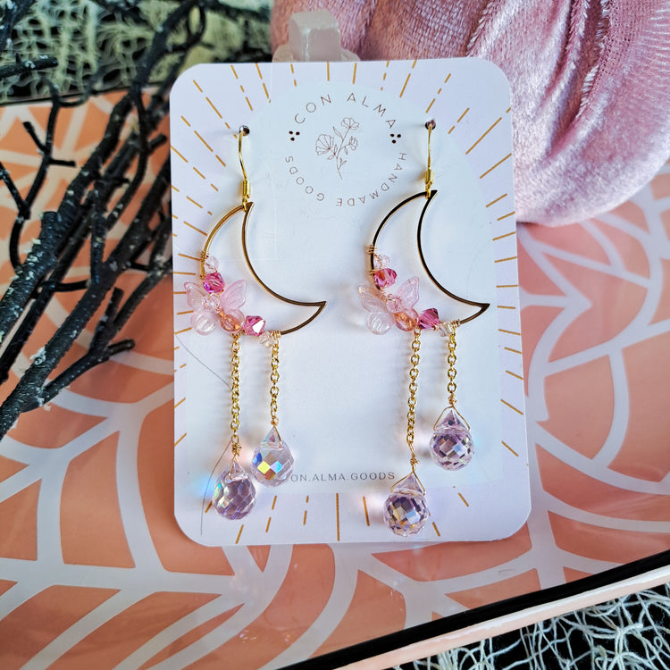 Pink Celestial Moons