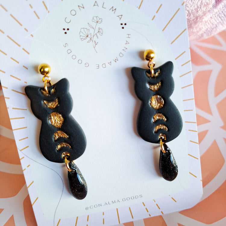 Celestial Kitten Dangles