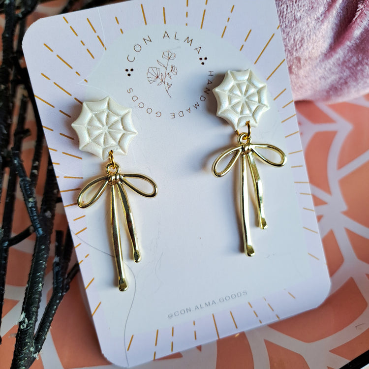 Web & Bows Dangles