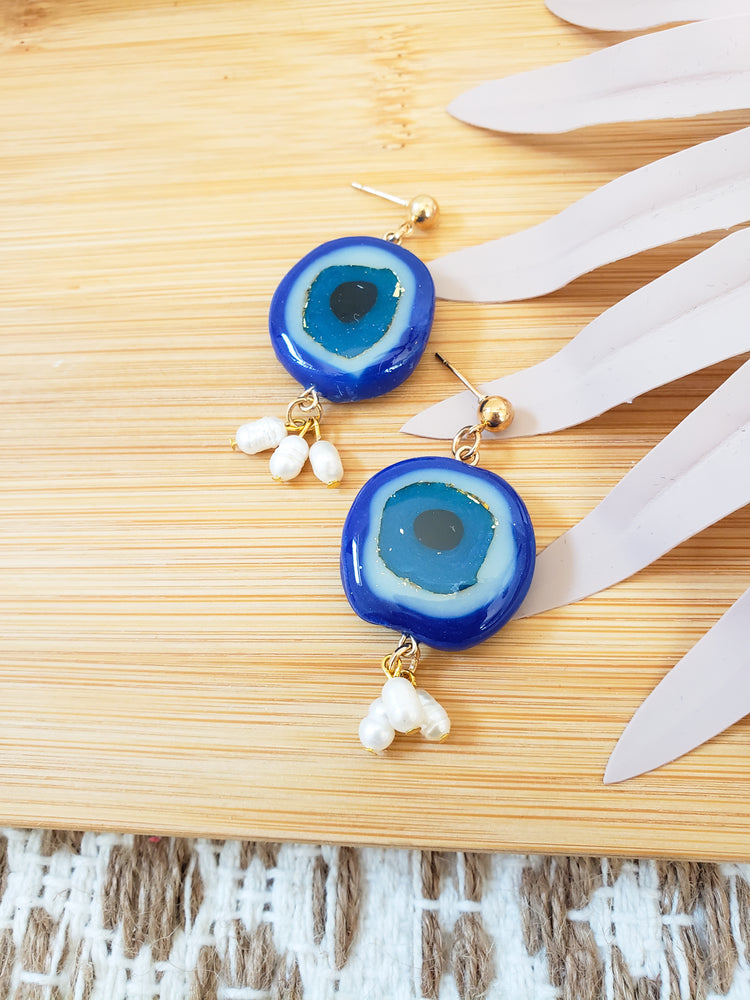 Evil Eye Dangles