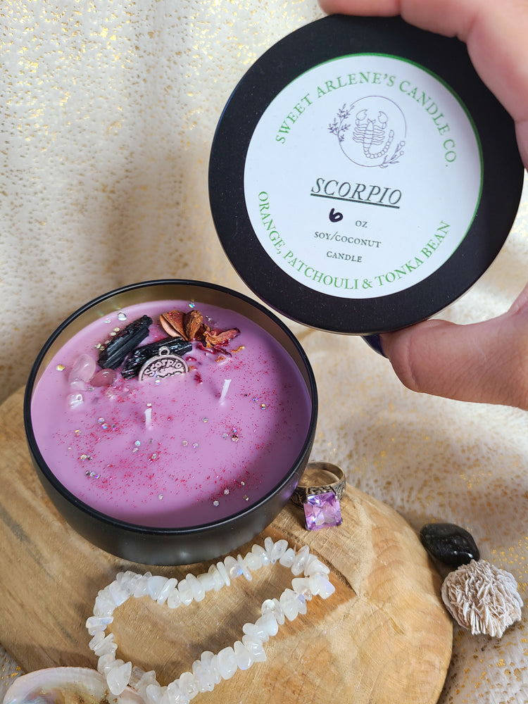 Scorpio Candle: October 24–November 21