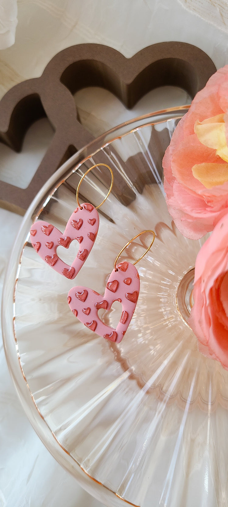 Funky Heart Hoops
