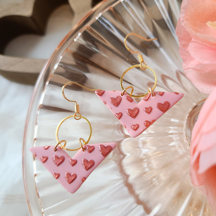 The Zoe Textured Hearts