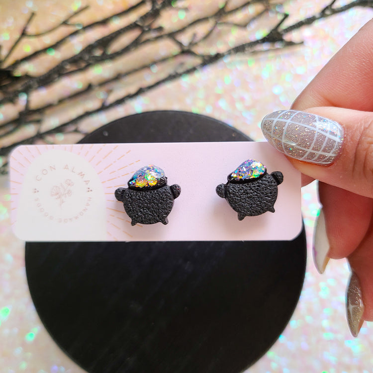 Magical Cauldron Studs